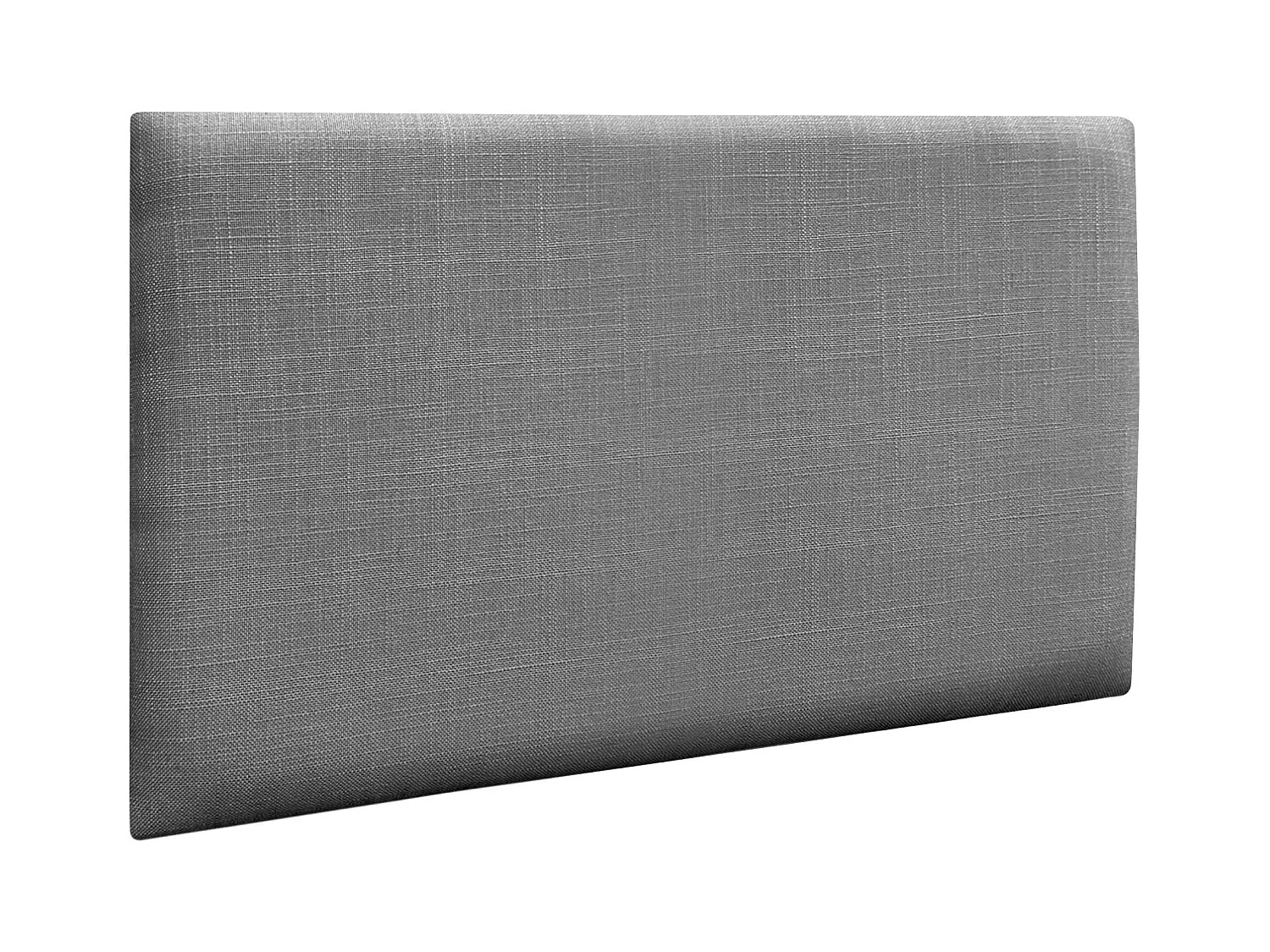 DHOME Panneaux Tapissés en Lin Autoadhésifs pour Mur Acoustiques Absorbants Protection Contre les Impacts Têtes de Lit (Gris Foncé, 50x30cm)