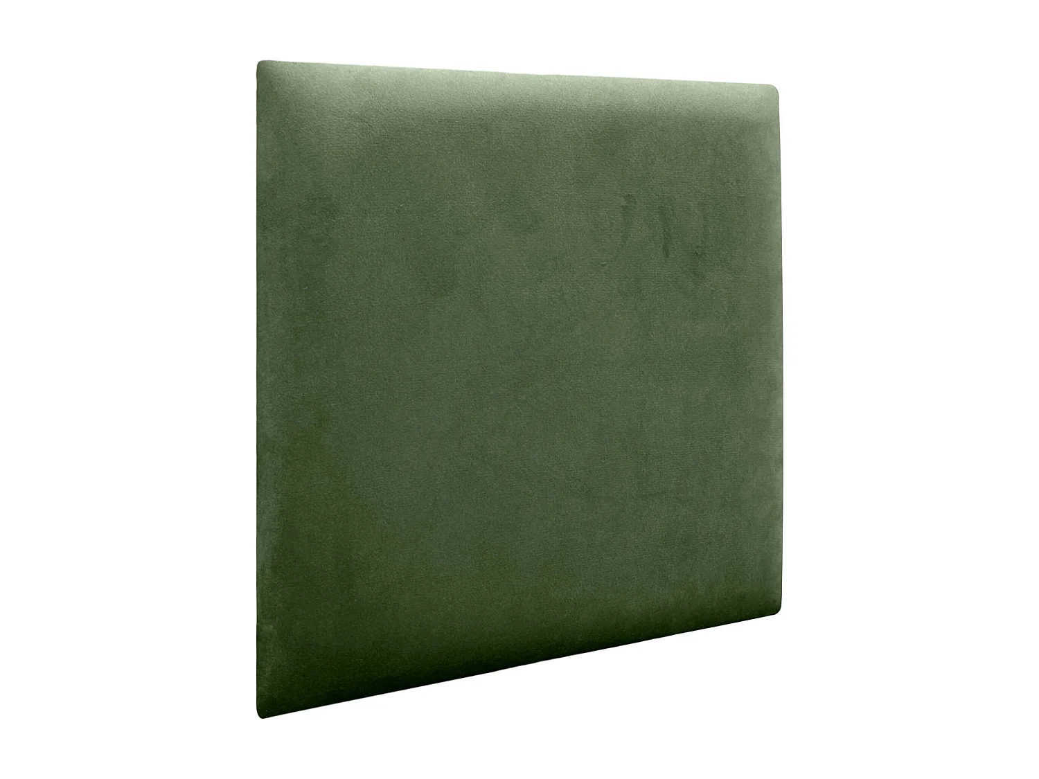 DHOME Pannelli Imbottiti in Velluto Premium Autoadesivi per Parete Fonoassorbenti Protezione Impatti Testiere (Verde Selva, 50x50cm)