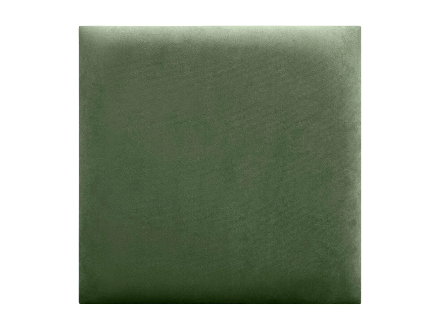 DHOME Pannelli Imbottiti in Velluto Premium Autoadesivi per Parete Fonoassorbenti Protezione Impatti Testiere (Verde Selva, 50x50cm)