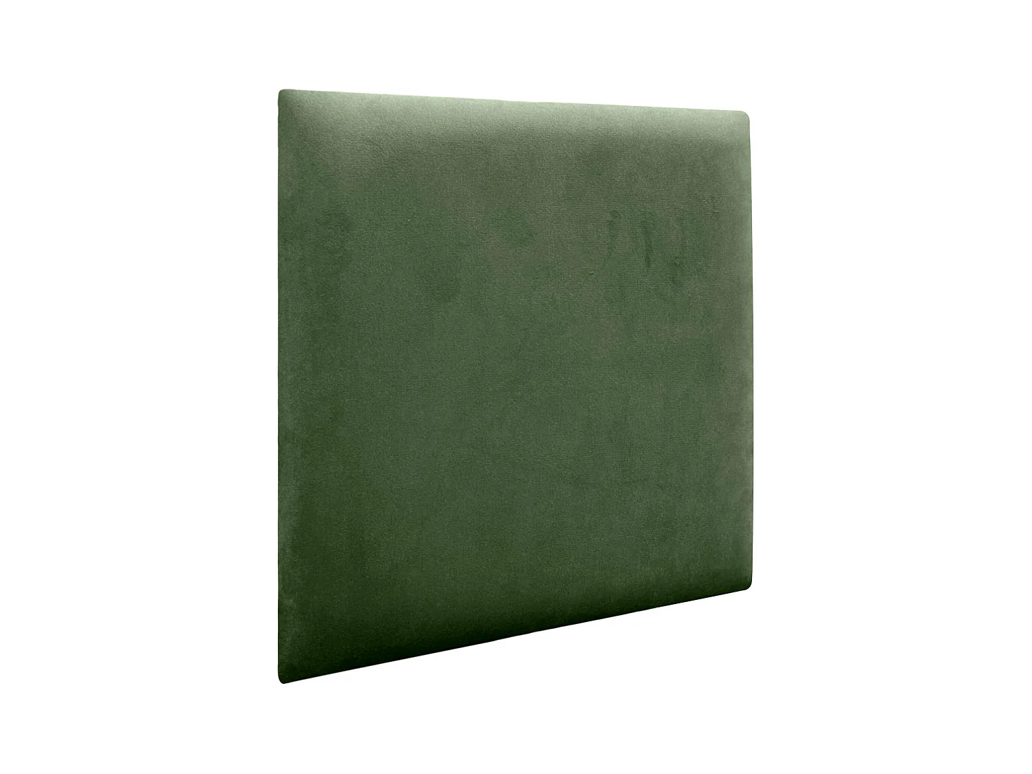 DHOME Gepolsterte Premium-Samt-Selbstklebepaneele für Wände Akustisch, schallabsorbierend, stoßfest, Kopfteil (Dschungelgrün, 50x50cm)