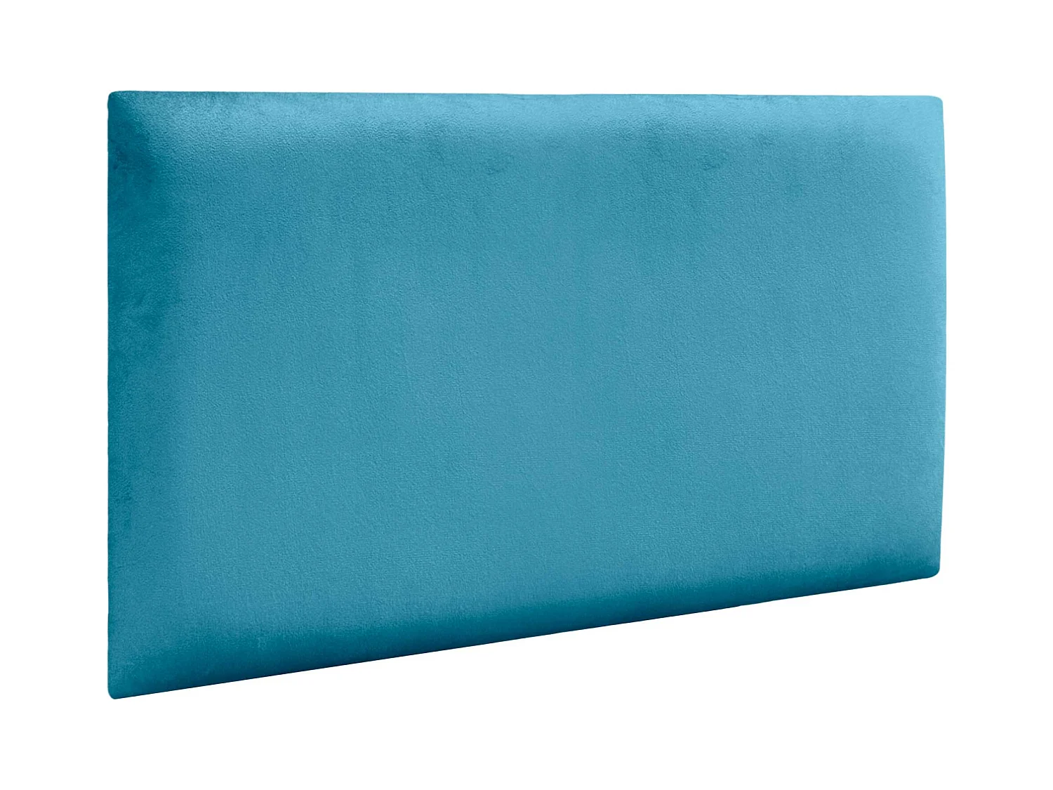 DHOME Gepolsterte Premium-Samt-Selbstklebepaneele für Wände Akustisch, schallabsorbierend, stoßfest, Kopfteil (Hellblau, 60x50cm)