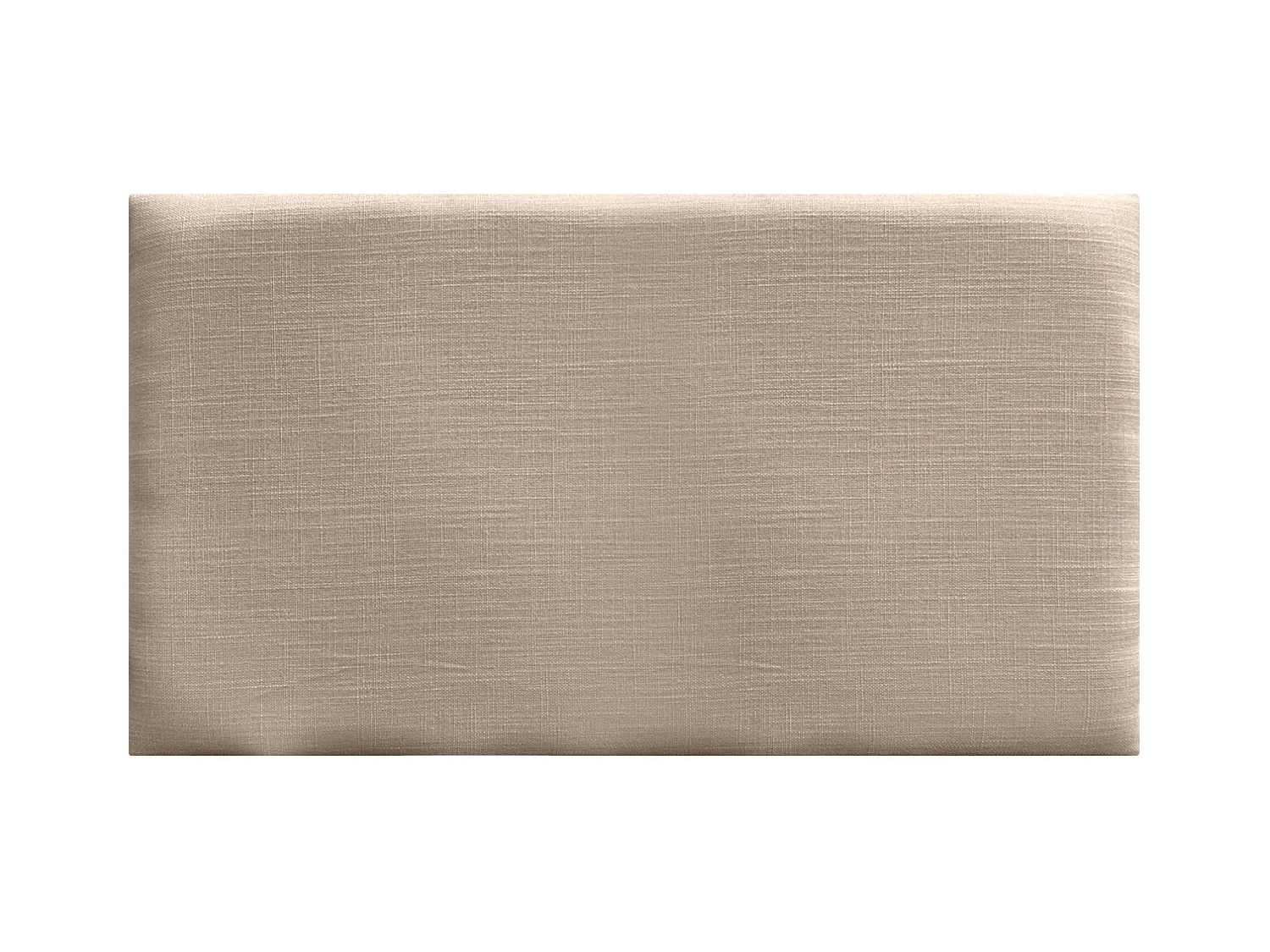 DHOME Panneaux Tapissés en Lin Autoadhésifs pour Mur Acoustiques Absorbants Protection Contre les Impacts Têtes de Lit Décoration (Terre, 60x50cm)