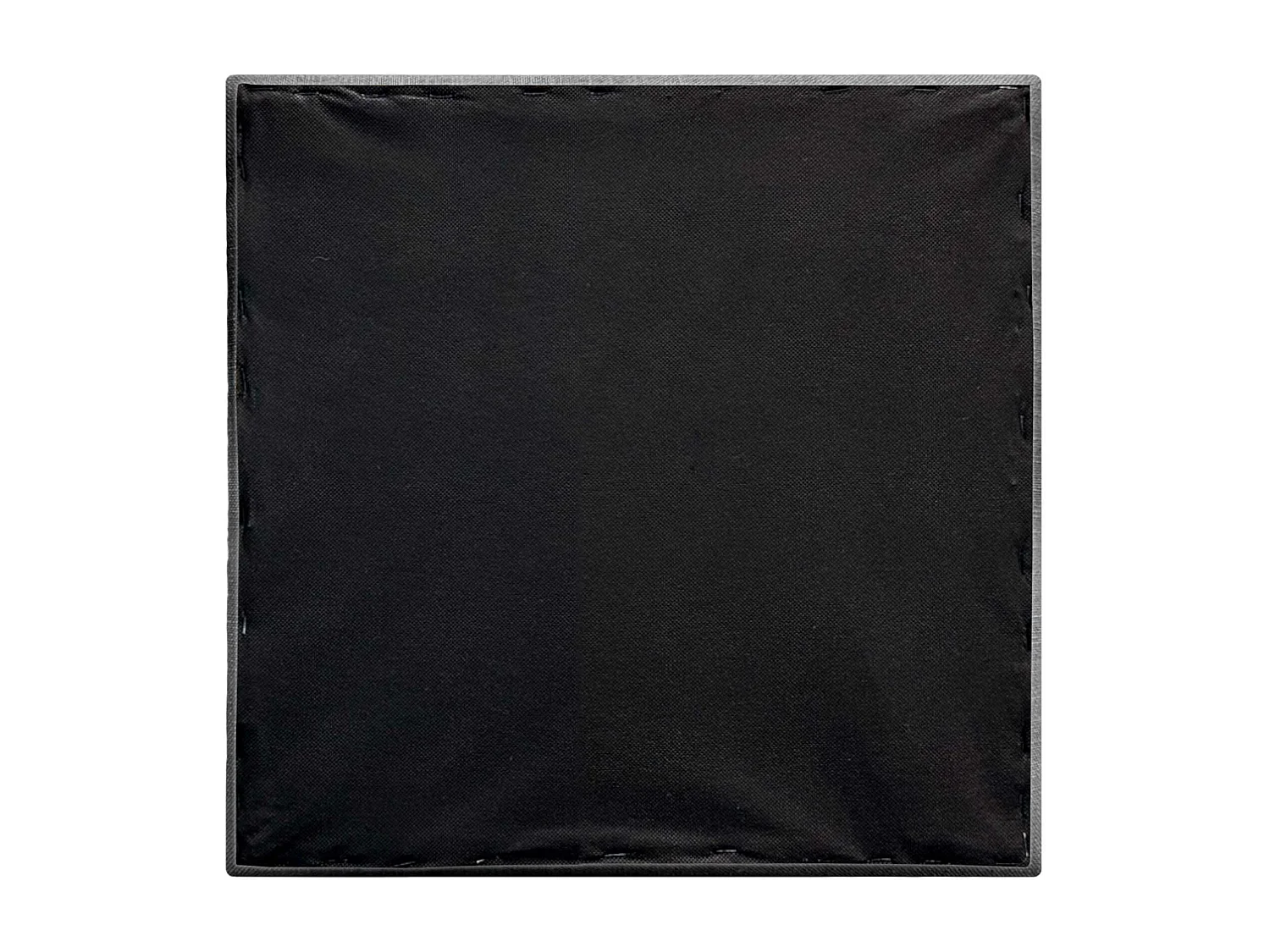 DHOME Beklede Linnenpanelen Zelfklevend voor Muren Akoestisch Absorberend Stootbescherming Hoofdbord Decoratie (Donkergrijs, 60x60cm)