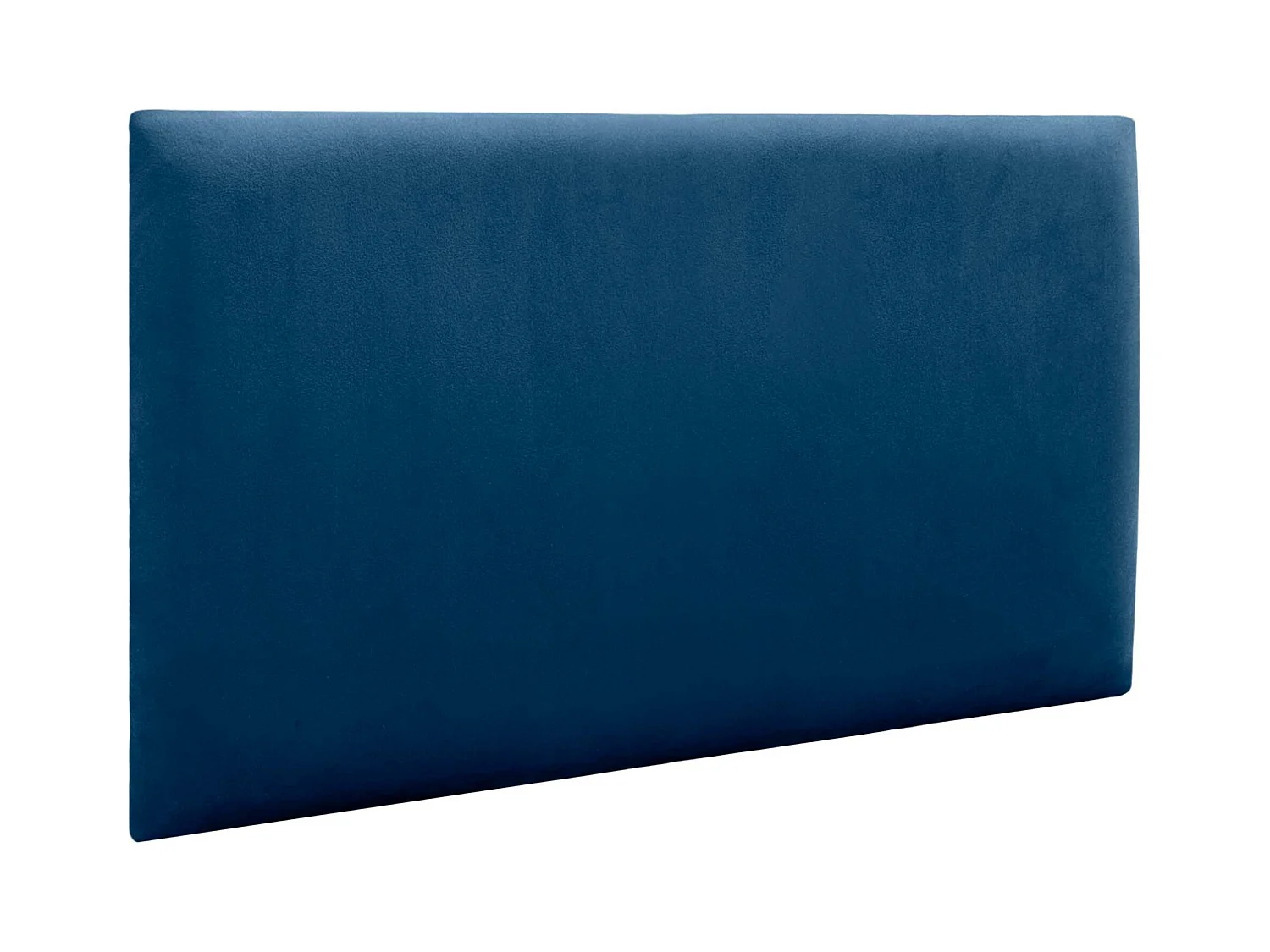 DHOME Panneaux Rembourrés en Velours Premium Autoadhésifs pour Mur Acoustique Absorbant Protection Contre les Chocs, Tete de lit (bleu, 50x30cm)