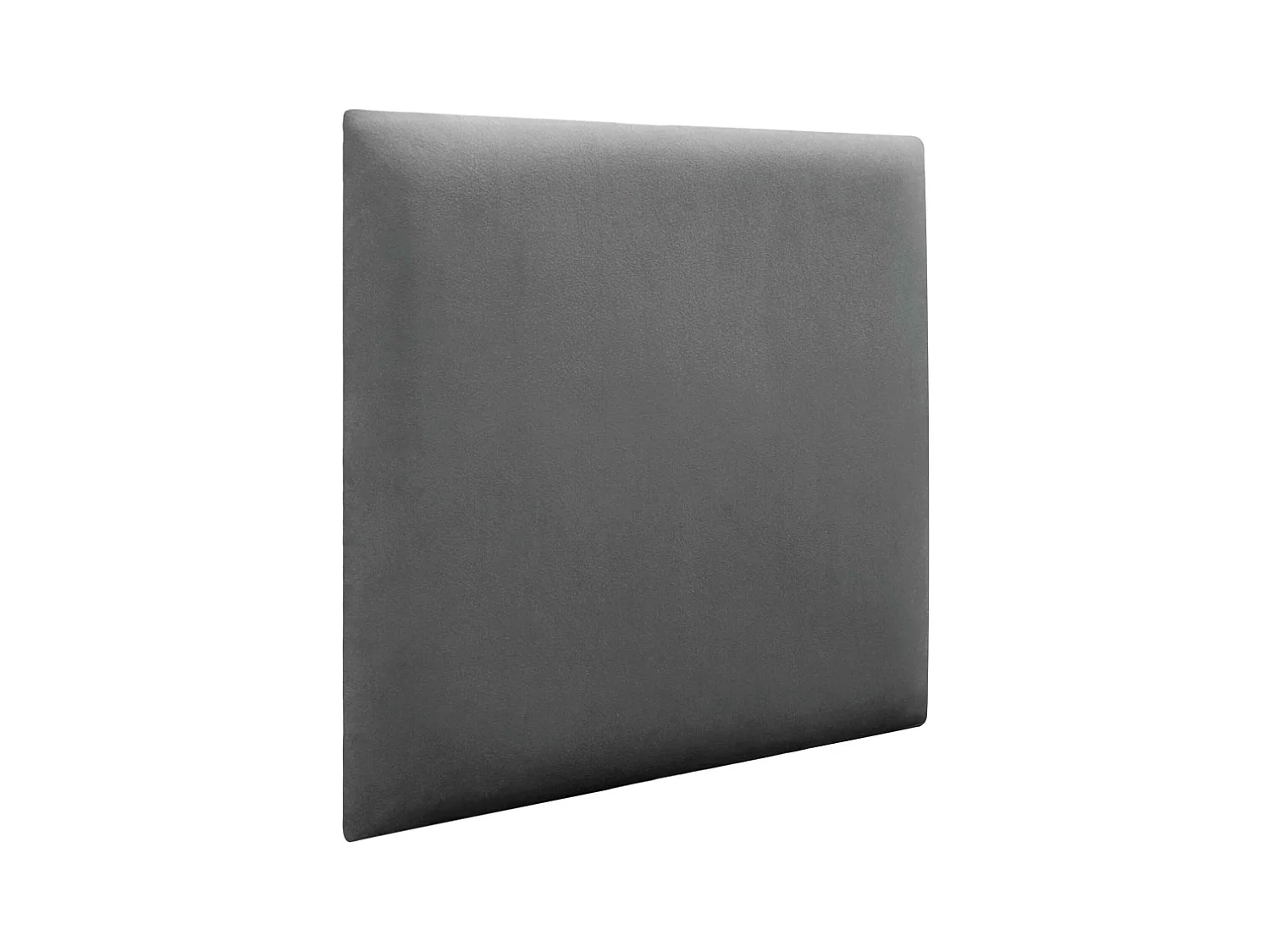 DHOME Gepolsterte Premium-Samt-Selbstklebepaneele für Wände Akustisch, schallabsorbierend, stoßfest, Kopfteil (Grau, 60x60cm)