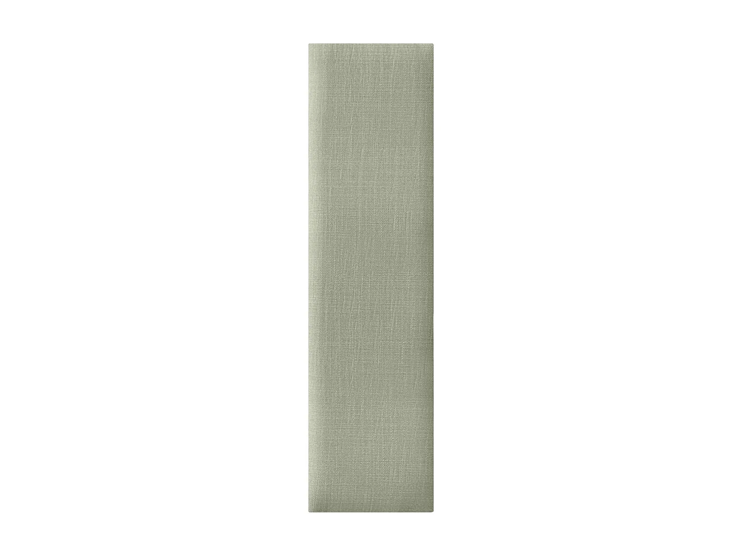 DHOME Panneaux Tapissés en Lin Autoadhésifs pour Mur Acoustiques Absorbants Protection Contre les Impacts Têtes de Lit Décoration (Vert, 60x20cm)