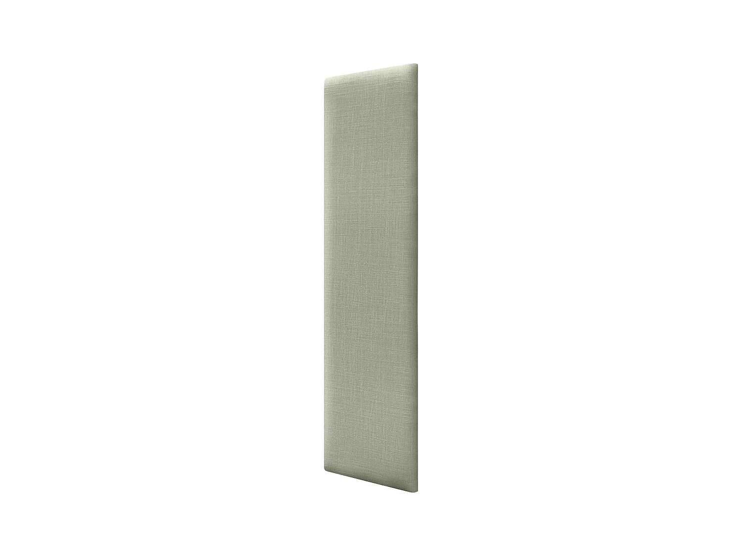 DHOME Pannelli Rivestiti in Lino Autoadesivi per Parete Fonoassorbenti Assorbenti Protezione Impatti Testiere Decorazione (Verde, 60x20cm)