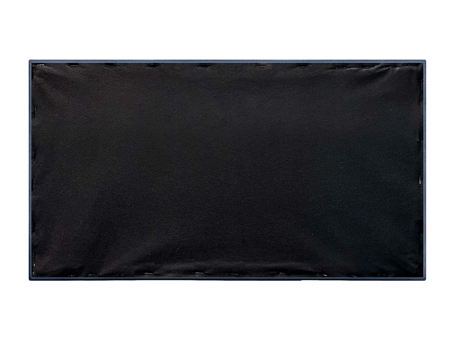 DHOME Panneaux Tapissés en Lin Autoadhésifs pour Mur Acoustiques Absorbants Protection Contre les Impacts Têtes de Lit Décoration (Bleu Marine, 60x50cm)