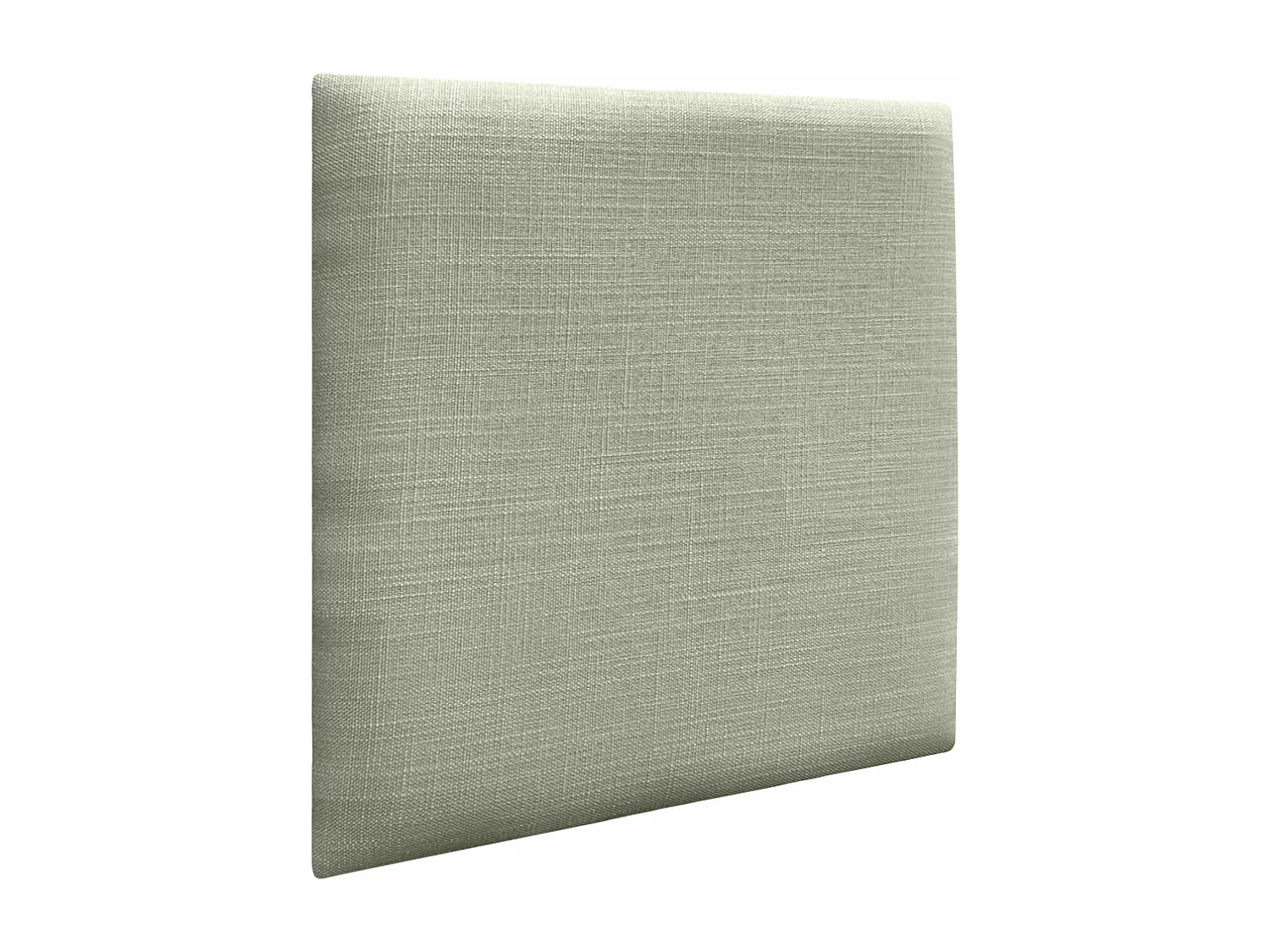 DHOME Panneaux Tapissés en Lin Autoadhésifs pour Mur Acoustiques Absorbants Protection Contre les Impacts Têtes de Lit Décoration (Vert, 60x60cm)