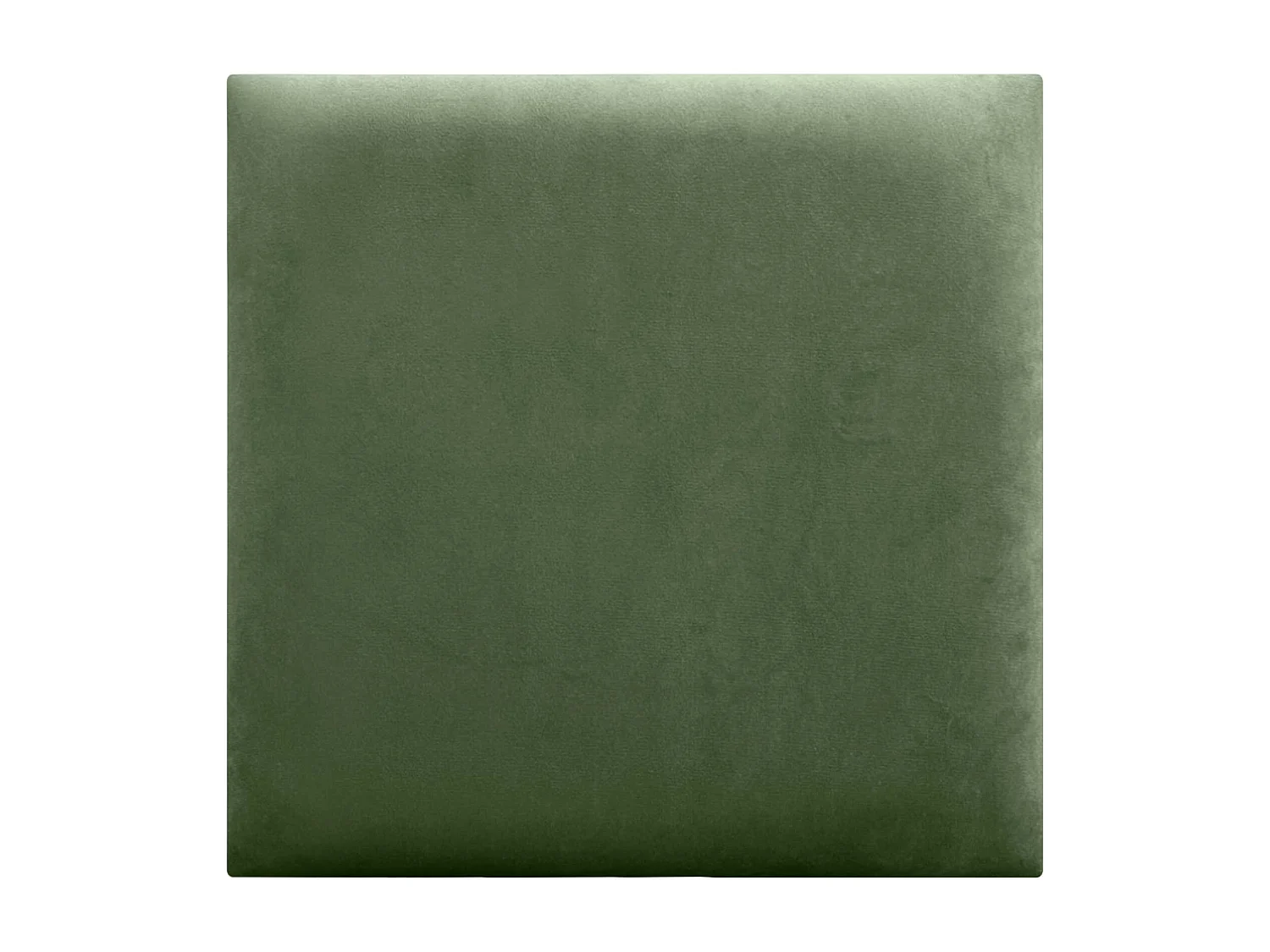 DHOME Pannelli Imbottiti in Velluto Premium Autoadesivi per Parete Fonoassorbenti Protezione Impatti Testiere (Verde Selva, 60x60cm)