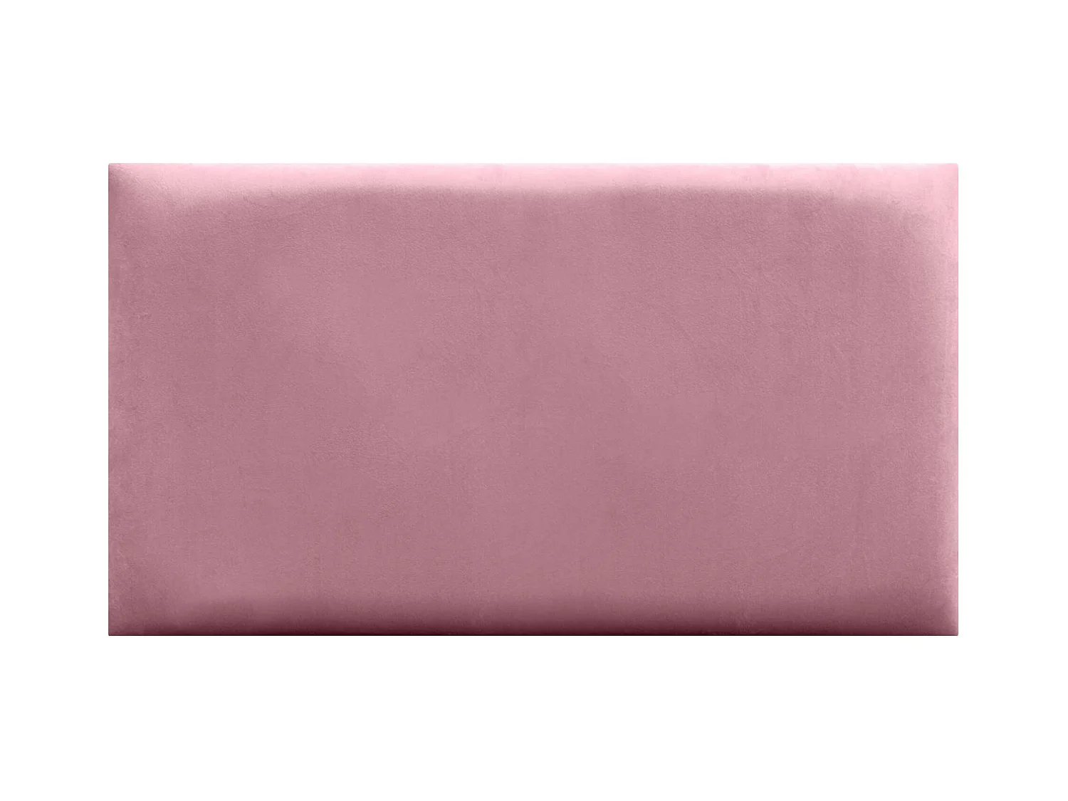 DHOME Panneaux Rembourrés en Velours Premium Autoadhésifs pour Mur Acoustique Absorbant Protection Contre les Chocs, Tete de lit (Rose, 50x40cm)