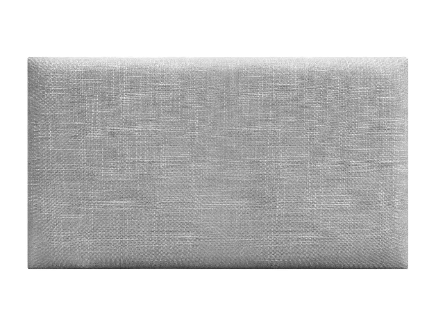 DHOME Panneaux Tapissés en Lin Autoadhésifs pour Mur Acoustiques Absorbants Protection Contre les Impacts Têtes de Lit (Gris Clair, 60x50cm)