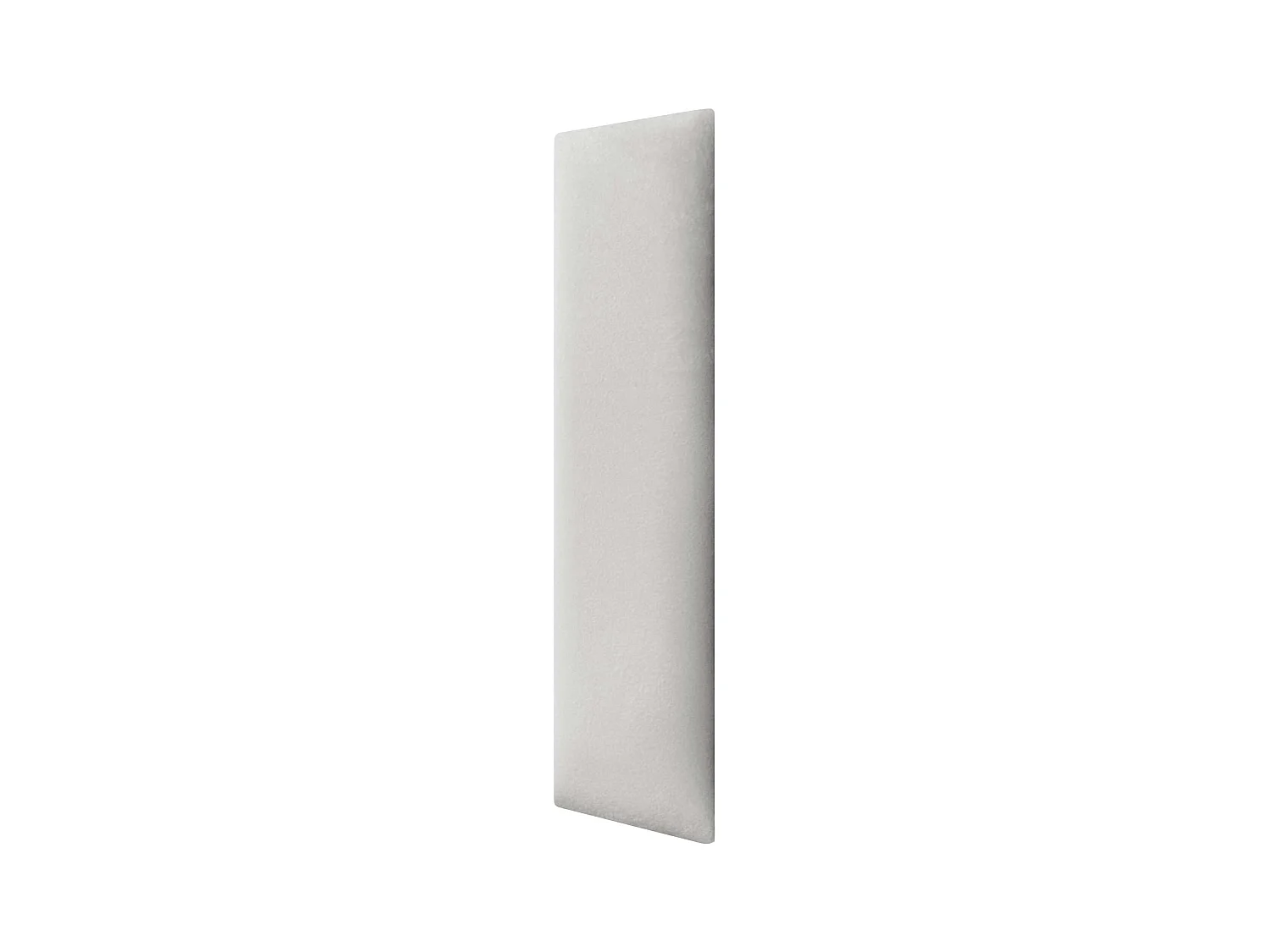 DHOME Panneaux Rembourrés en Velours Premium Autoadhésifs pour Mur Acoustique Absorbant Protection Contre les Chocs, Tete de lit (blanc, 60x20cm)