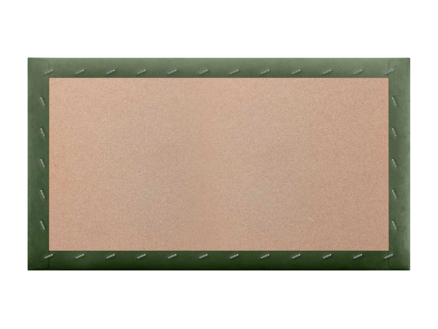 DHOME Panneaux Rembourrés en Velours Premium Autoadhésifs pour Mur Acoustique Absorbant Protection Contre les Chocs, Tete de lit (Vert Forêt, 50x40cm)