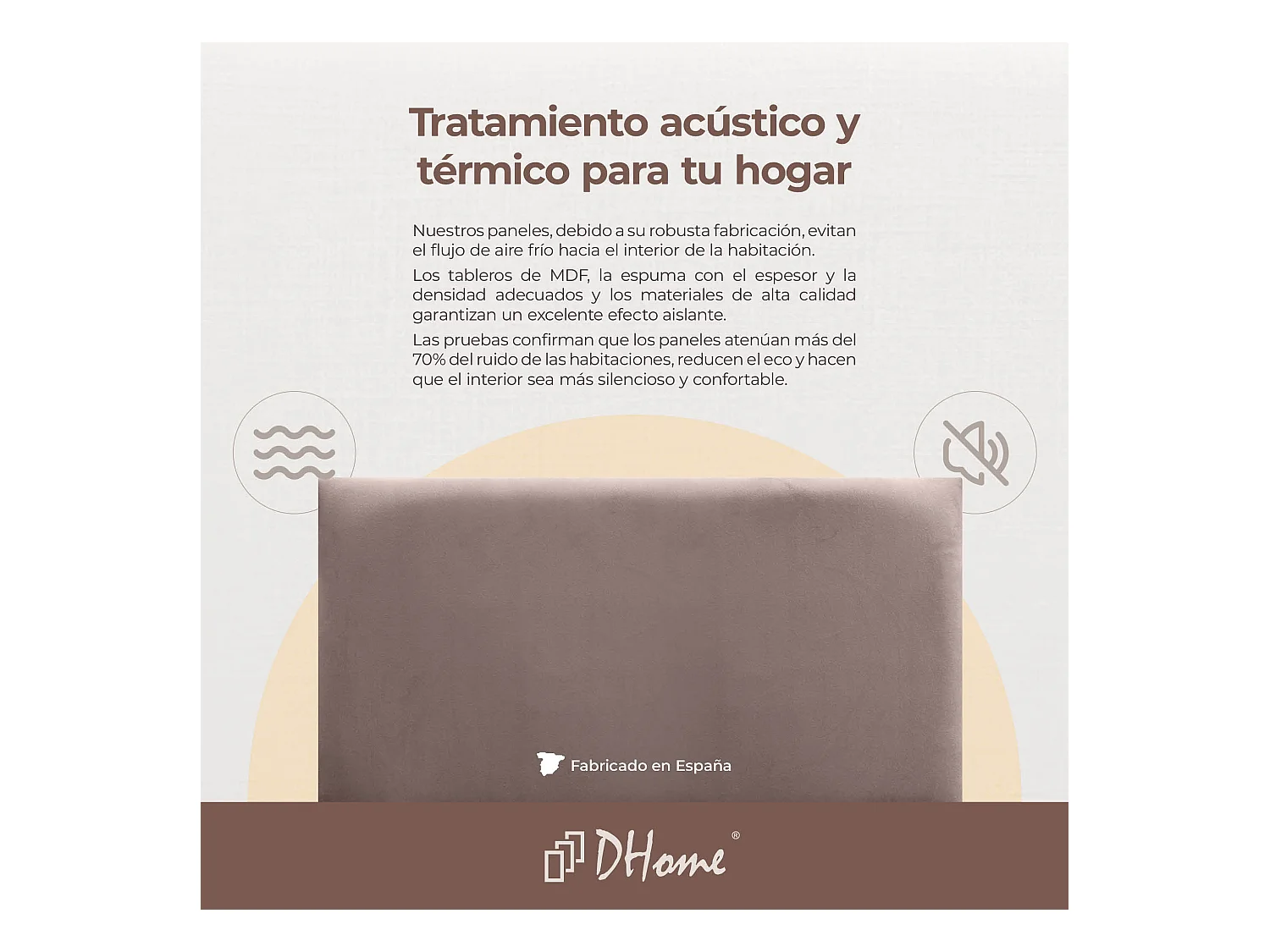 DHOME Panneaux Rembourrés en Velours Premium Autoadhésifs pour Mur Acoustique Absorbant Protection Contre les Chocs, Tete de lit (Vert Forêt, 50x40cm)