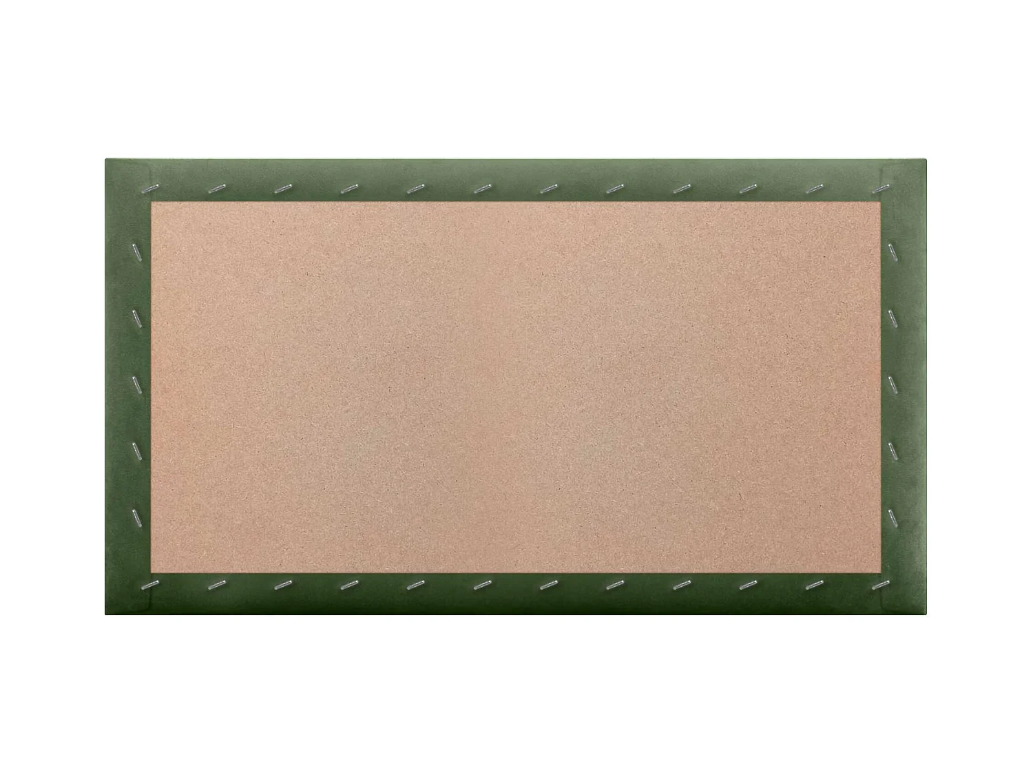 DHOME Panneaux Rembourrés en Velours Premium Autoadhésifs pour Mur Acoustique Absorbant Protection Contre les Chocs, Tete de lit (Vert Forêt, 50x40cm)