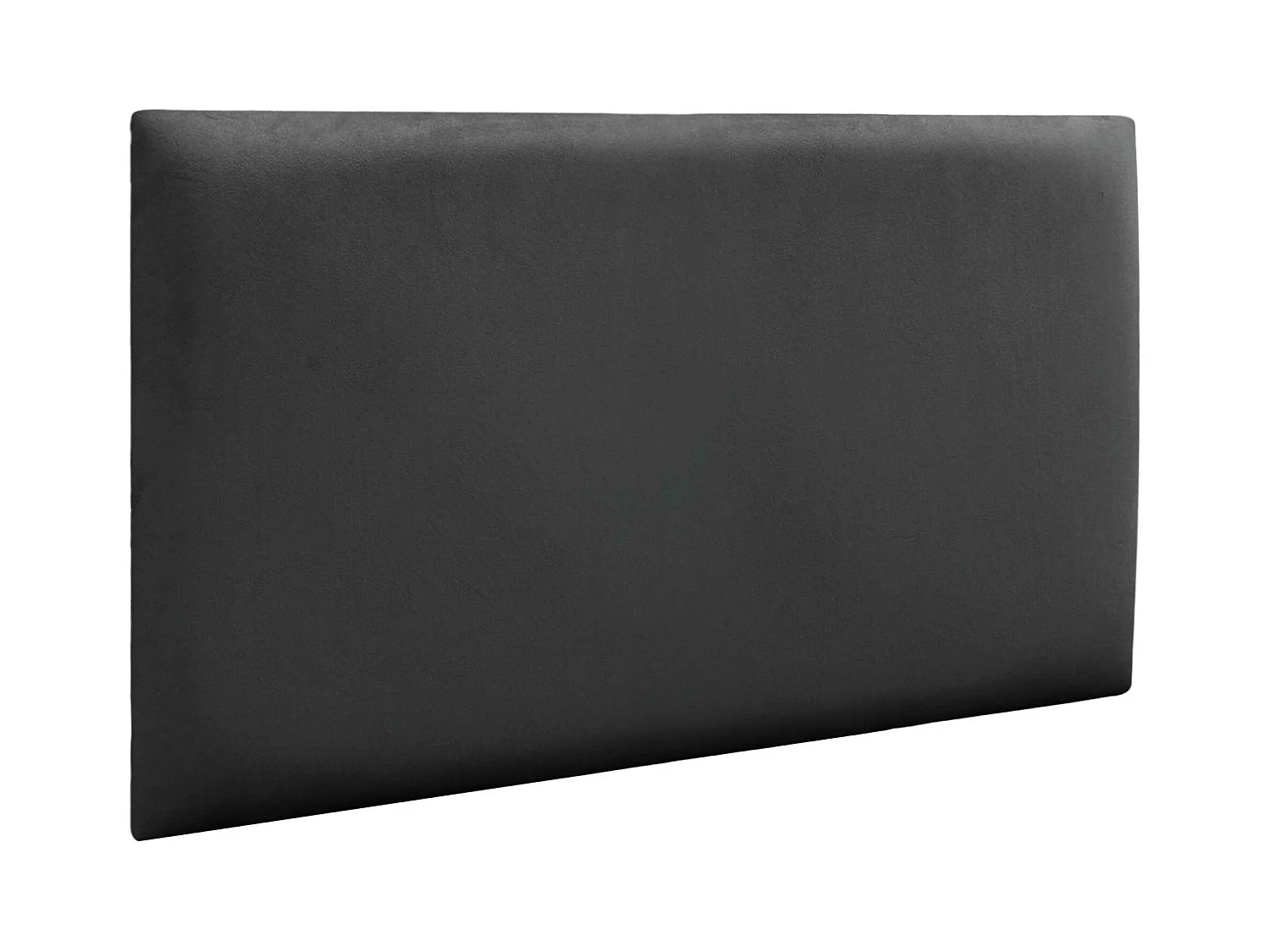 DHOME Panneaux Rembourrés en Velours Premium Autoadhésifs pour Mur Acoustique Absorbant Protection Contre les Chocs, Tete de lit (Gris Foncé, 60x40cm)