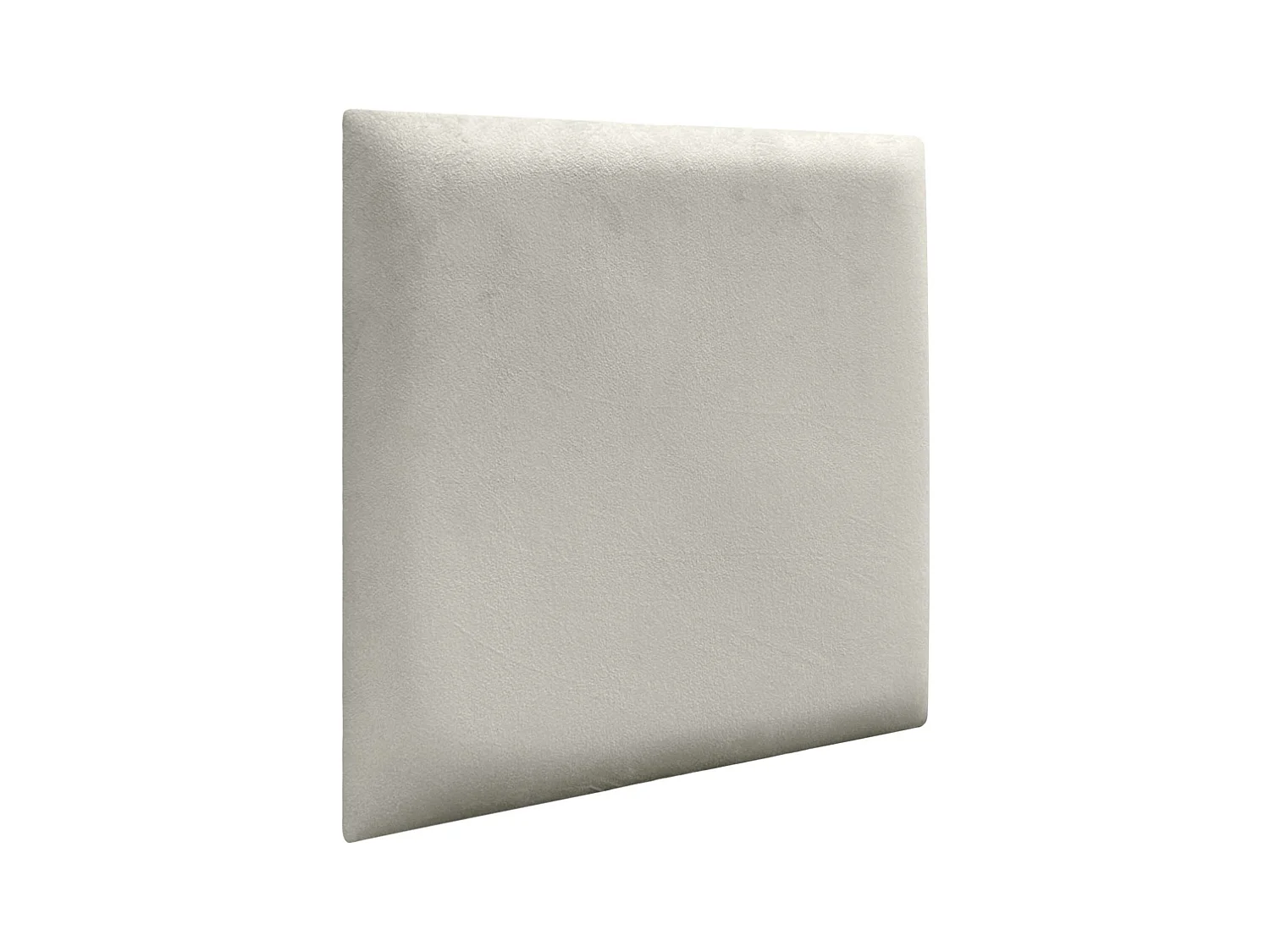 DHOME Panneaux Rembourrés en Velours Premium Autoadhésifs pour Mur Acoustique Absorbant Protection Contre les Chocs, Tete de lit (beige, 50x50cm)