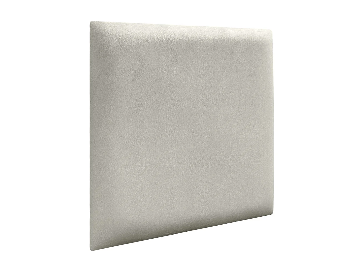 DHOME Panneaux Rembourrés en Velours Premium Autoadhésifs pour Mur Acoustique Absorbant Protection Contre les Chocs, Tete de lit (beige, 50x50cm)