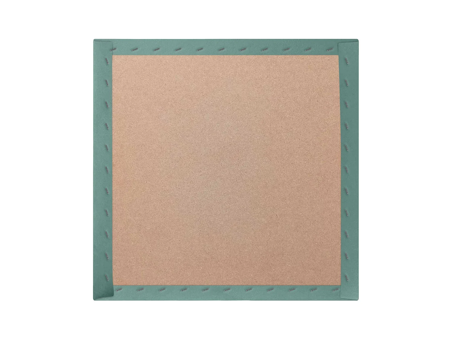 DHOME Panneaux Rembourrés en Velours Premium Autoadhésifs pour Mur Acoustique Absorbant Protection Contre les Chocs, Tete de lit (Turquoise, 50x50cm)
