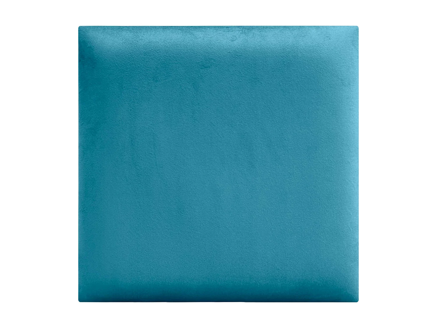 DHOME Gepolsterte Premium-Samt-Selbstklebepaneele für Wände Akustisch, schallabsorbierend, stoßfest, Kopfteil (Hellblau, 50x50cm)