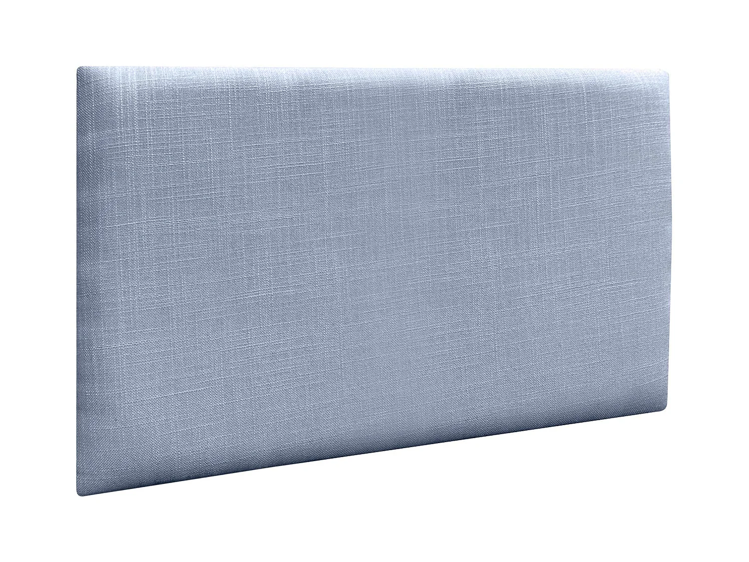 DHOME Gepolsterte Leinenpaneele Selbstklebend für Wände Akustisch Absorbierend Stoßschutz Kopfteil Dekoration (Blau, 50x40cm)
