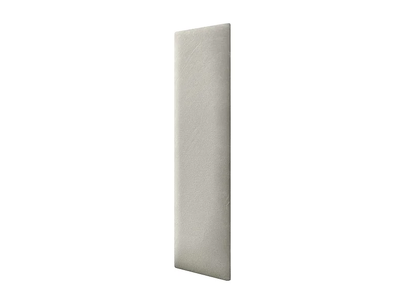 DHOME Panneaux Rembourrés en Velours Premium Autoadhésifs pour Mur Acoustique Absorbant Protection Contre les Chocs, Tete de lit (beige, 60x20cm)