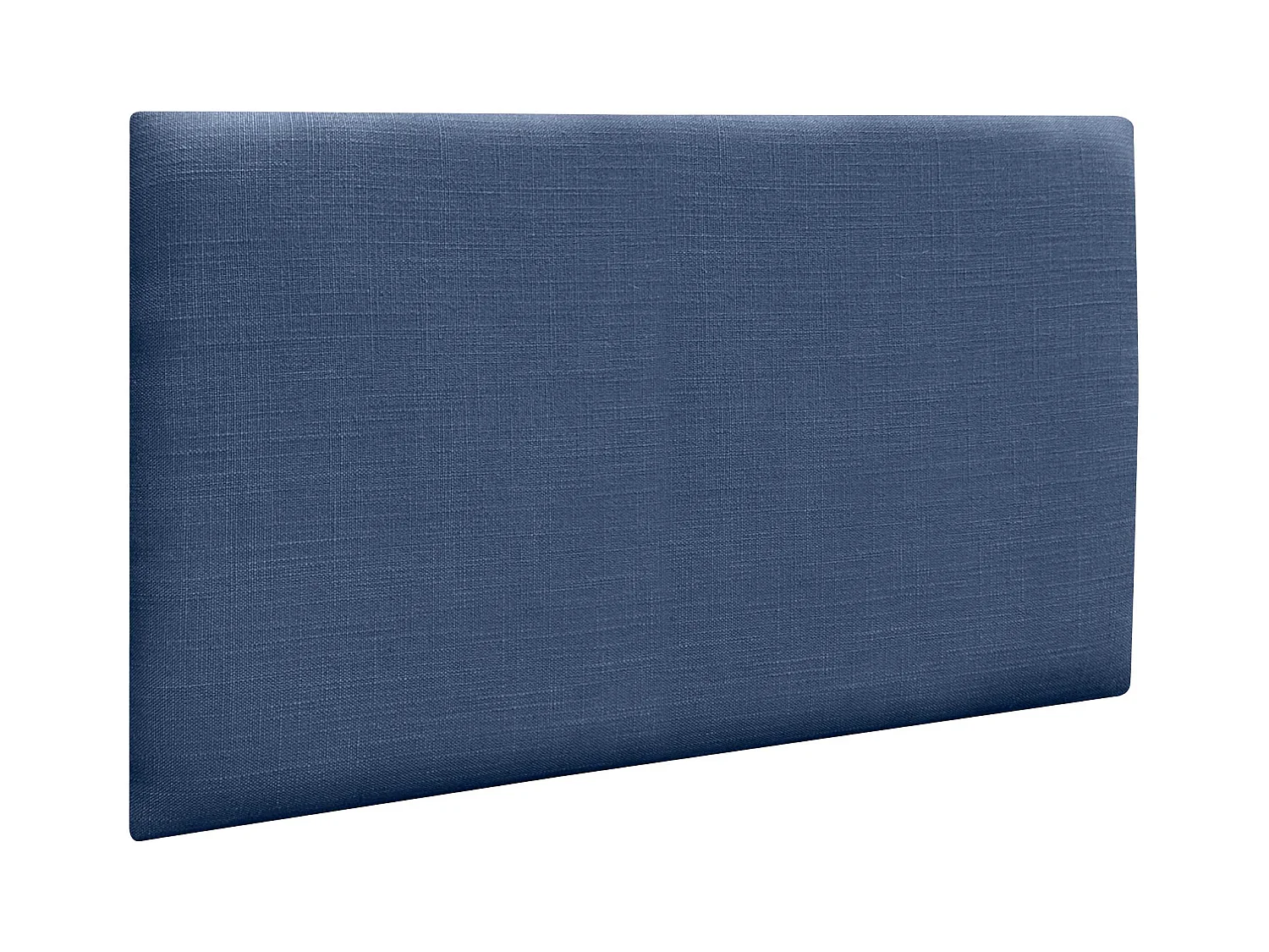 DHOME Panneaux Tapissés en Lin Autoadhésifs pour Mur Acoustiques Absorbants Protection Contre les Impacts Têtes de Lit Décoration (Bleu Marine, 50x30cm)