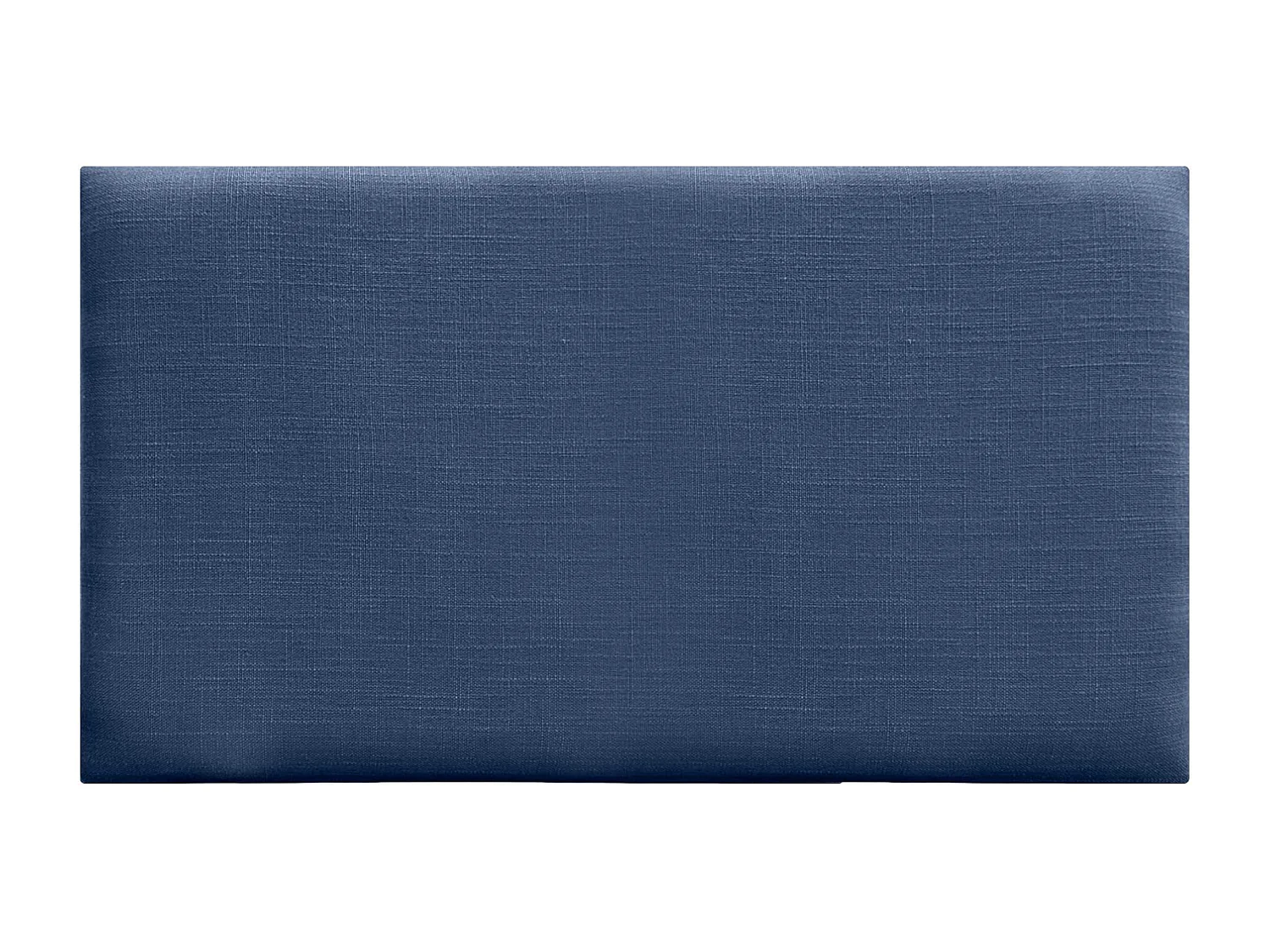 DHOME Panneaux Tapissés en Lin Autoadhésifs pour Mur Acoustiques Absorbants Protection Contre les Impacts Têtes de Lit Décoration (Bleu Marine, 50x30cm)