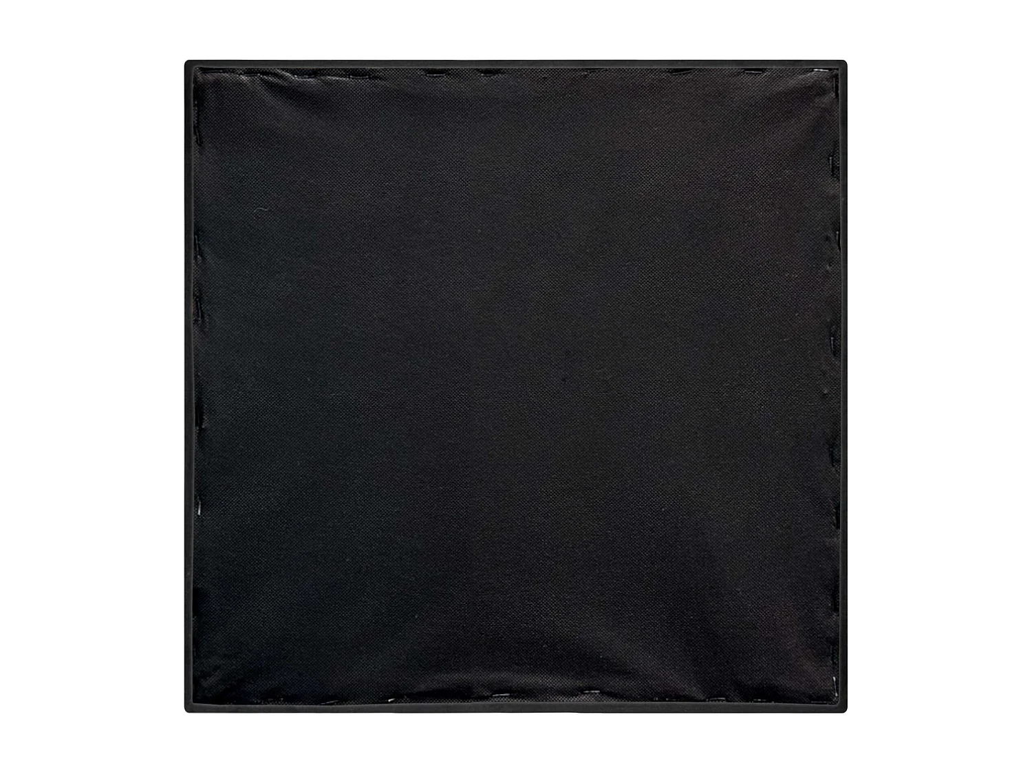 DHOME Panneaux Rembourrés en Velours Premium Autoadhésifs pour Mur Acoustique Absorbant Protection Contre les Chocs, Tete de lit (Noir, 50x50cm)