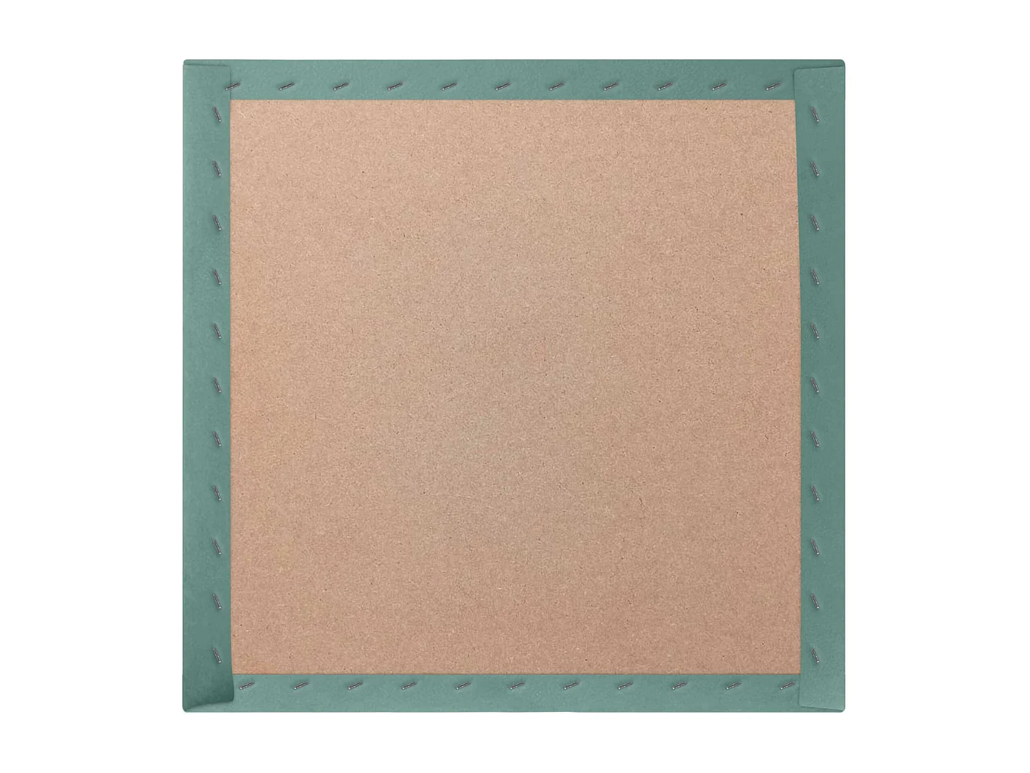 DHOME Panneaux Rembourrés en Velours Premium Autoadhésifs pour Mur Acoustique Absorbant Protection Contre les Chocs, Tete de lit (Turquoise, 60x60cm)