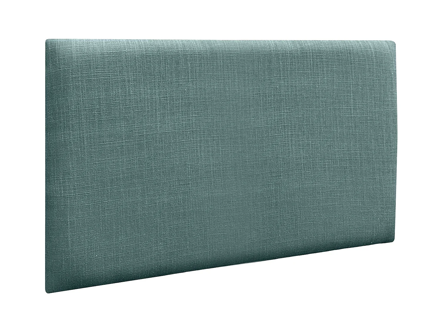 DHOME Panneaux Tapissés en Lin Autoadhésifs pour Mur Acoustiques Absorbants Protection Contre les Impacts Têtes de Lit Décoration (Turquoise, 60x50cm)