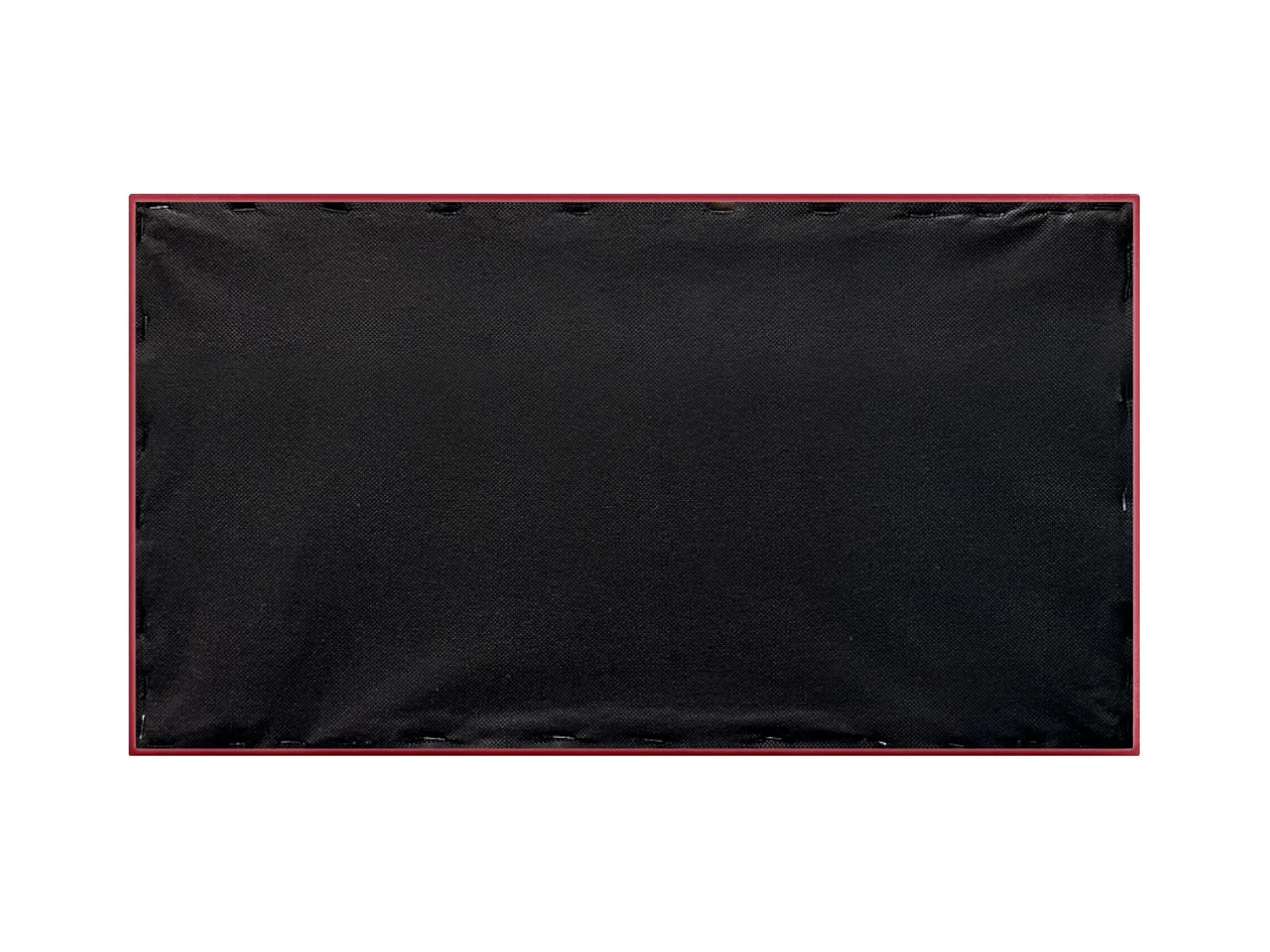 DHOME Panneaux Rembourrés en Velours Premium Autoadhésifs pour Mur Acoustique Absorbant Protection Contre les Chocs, Tete de lit (Rouge, 50x30cm)