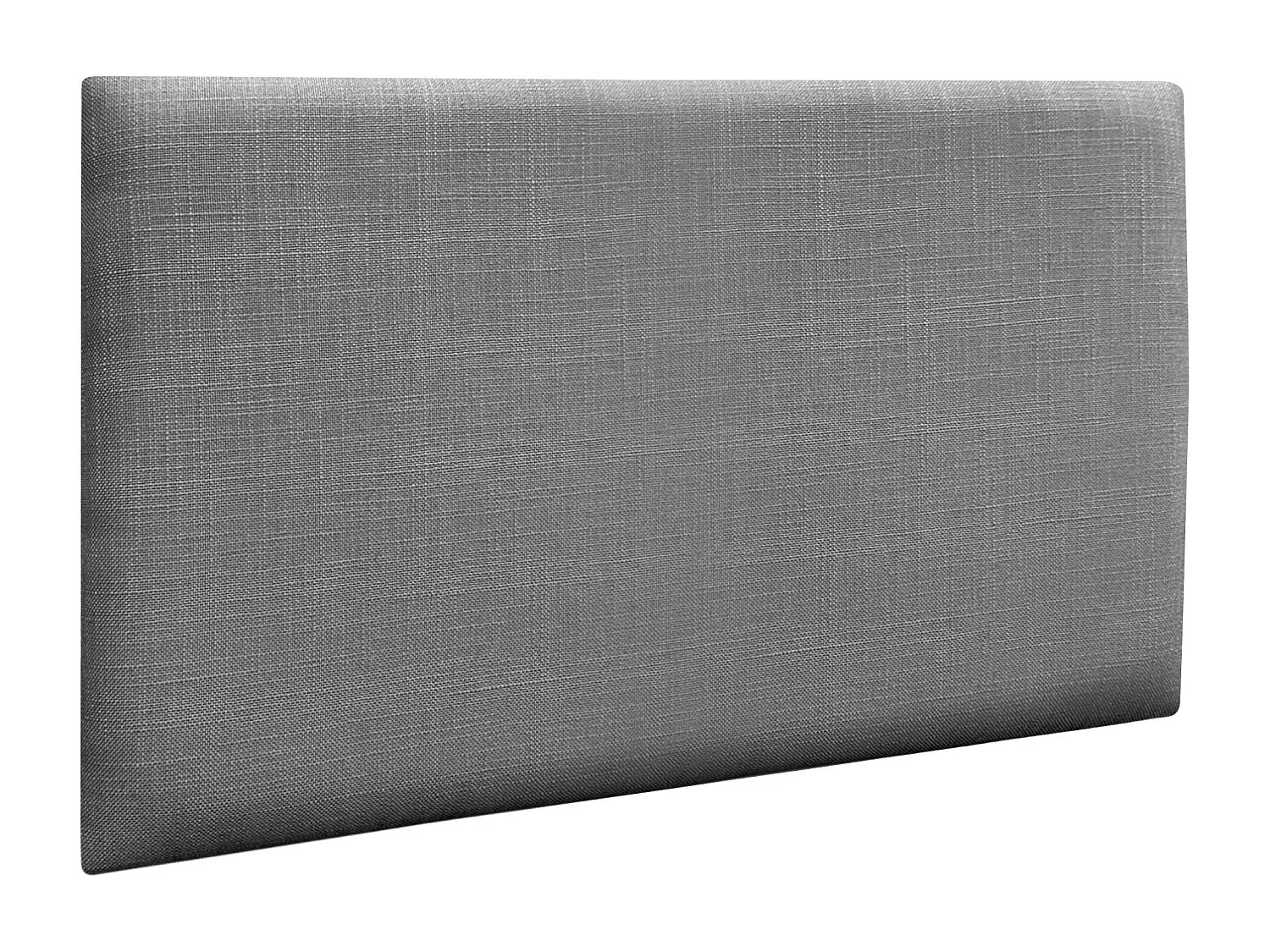 DHOME Panneaux Tapissés en Lin Autoadhésifs pour Mur Acoustiques Absorbants Protection Contre les Impacts Têtes de Lit (Gris Foncé, 60x40cm)