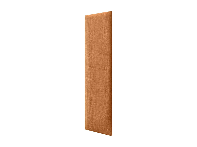 DHOME Paneles Tapizados de Lino Autoadhesivos para Pared Acústicos Absorbentes Protección Impactos Cabeceros Decoración (Naranja, 60x30cm)