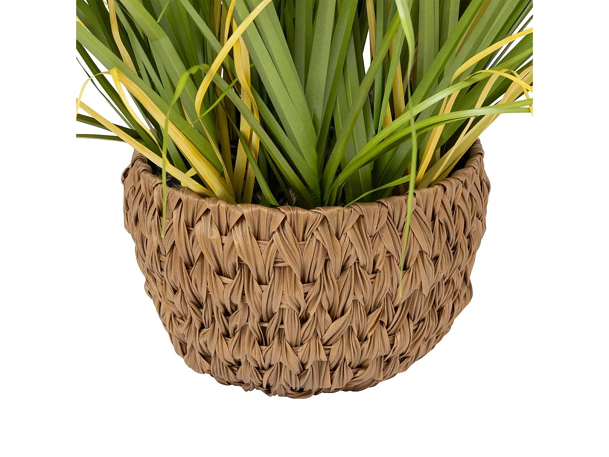 Plante artificielle Bouquet d'herbes en pot H 80 cm