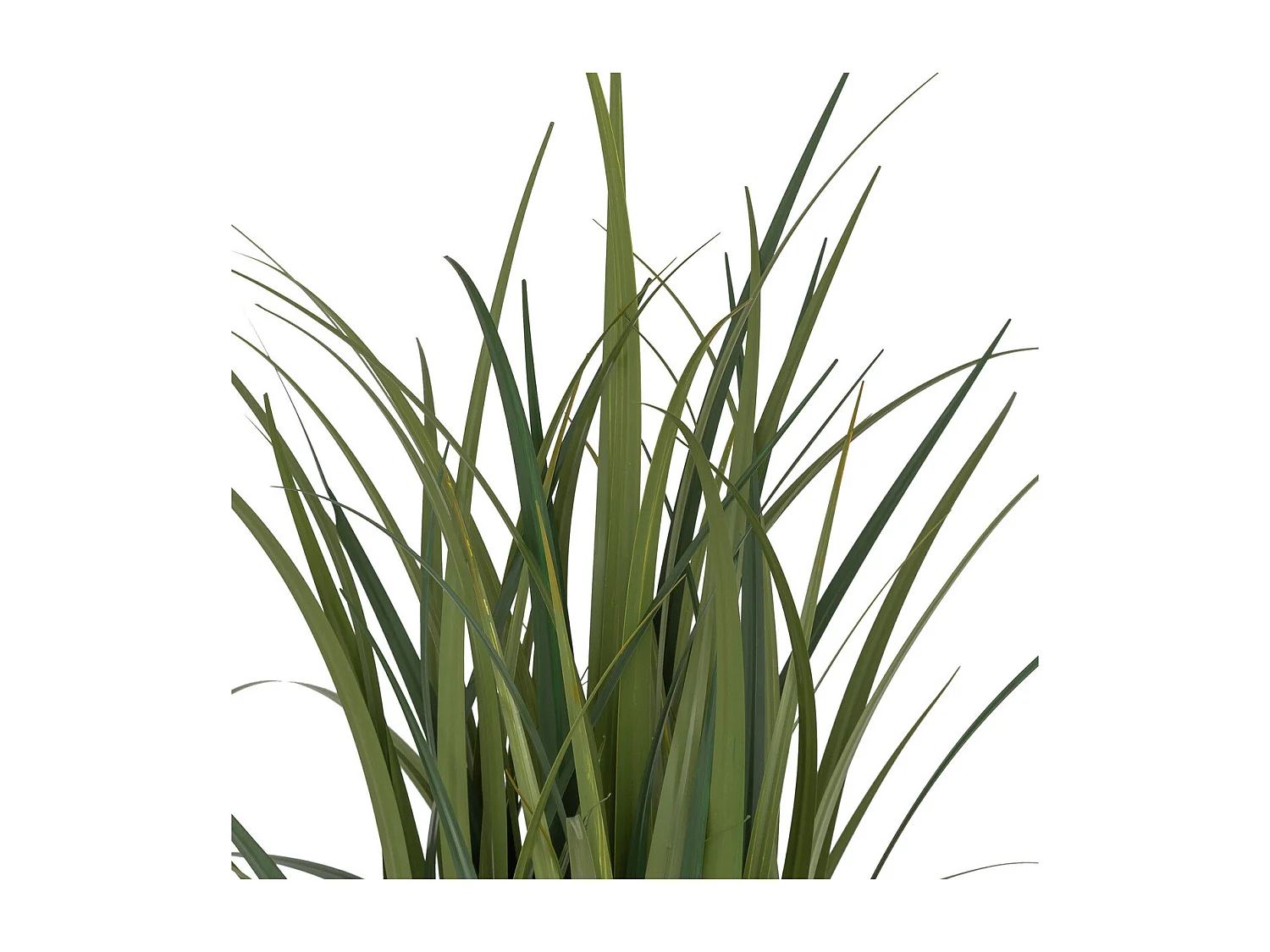 Plante artificielle Bouquet de Lin dans un pot en fibres naturelles H 122 cm