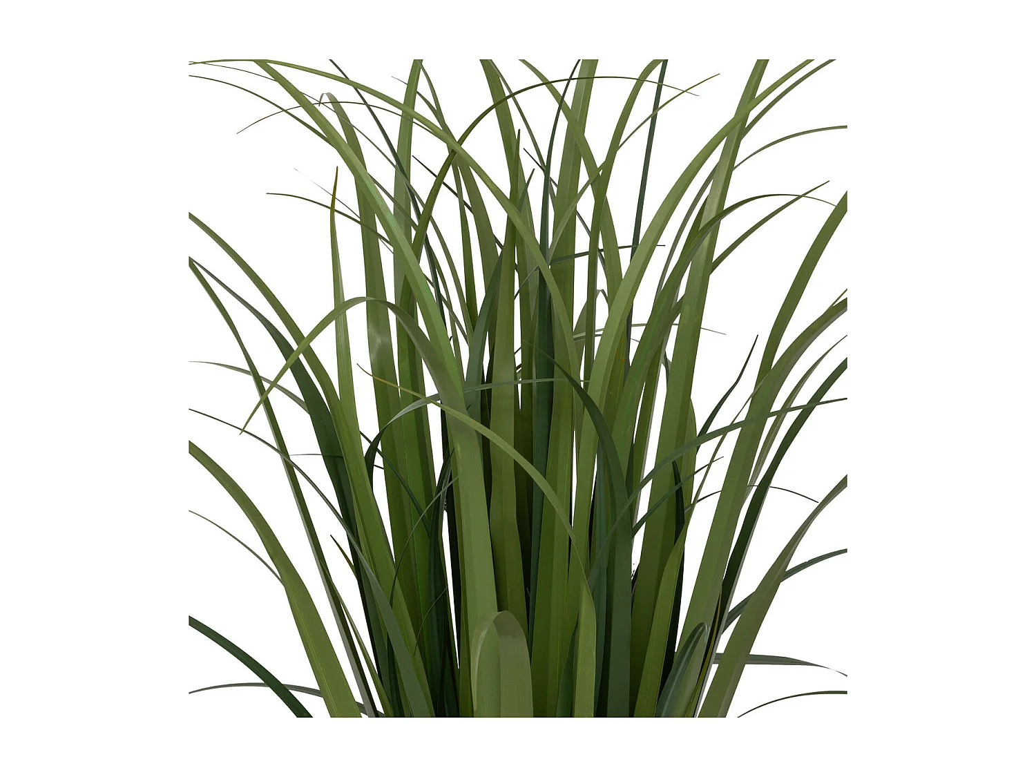 Plante artificielle Bouquet de Lin dans un pot en fibres naturelles H 91 cm