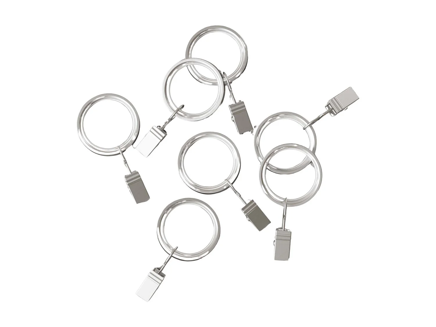 Anneaux à pinces Cappa (Lot de 7)