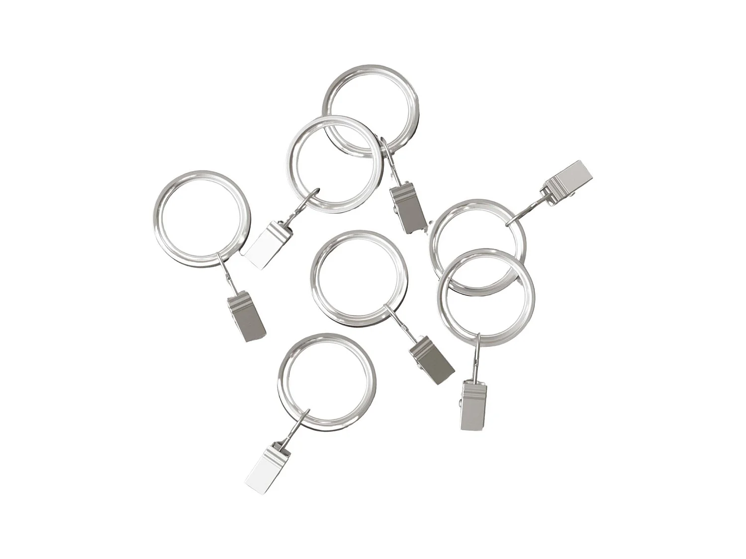 Anneaux à pinces Cappa (Lot de 7)
