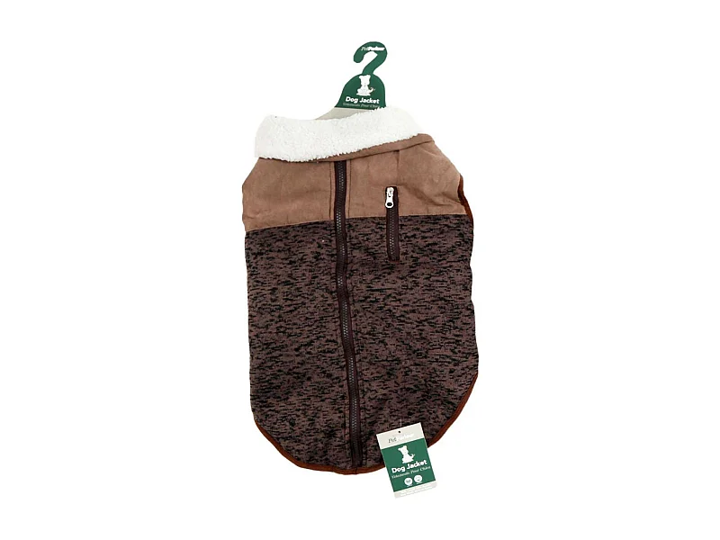 Manteau fourrure pour chien Natural 45 cm Marron