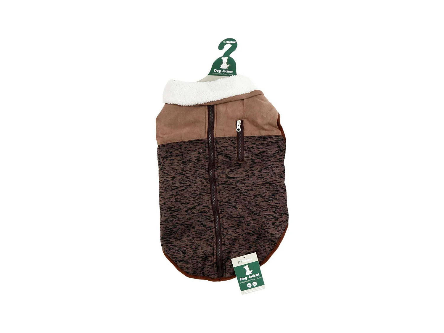 Manteau fourrure pour chien Natural 45 cm