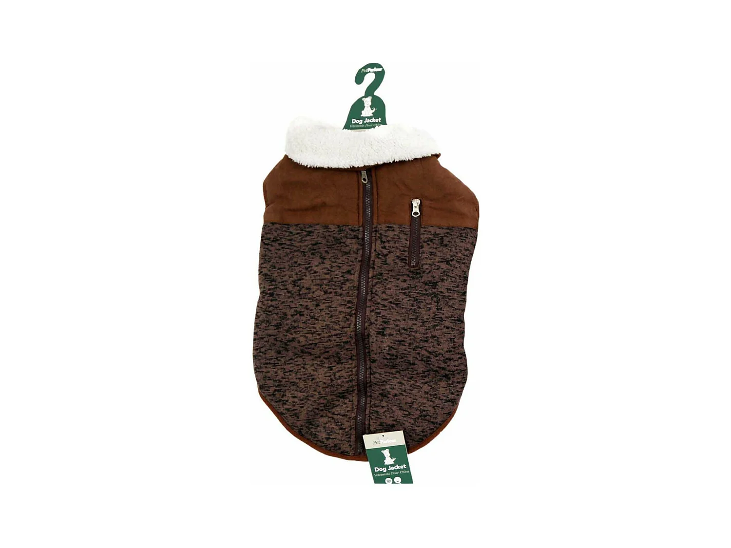Manteau fourrure pour chien Natural 45 cm
