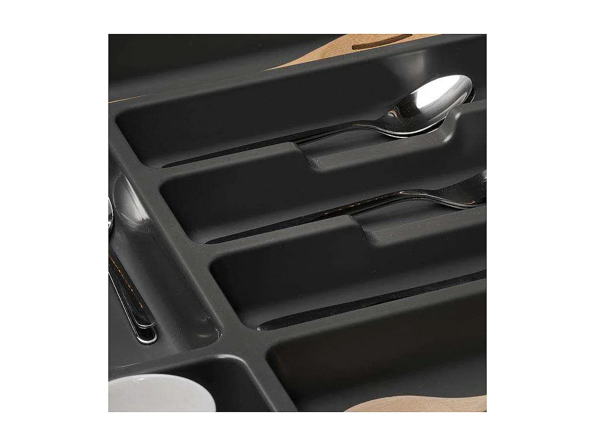 Range-couverts universel anthracite Optima