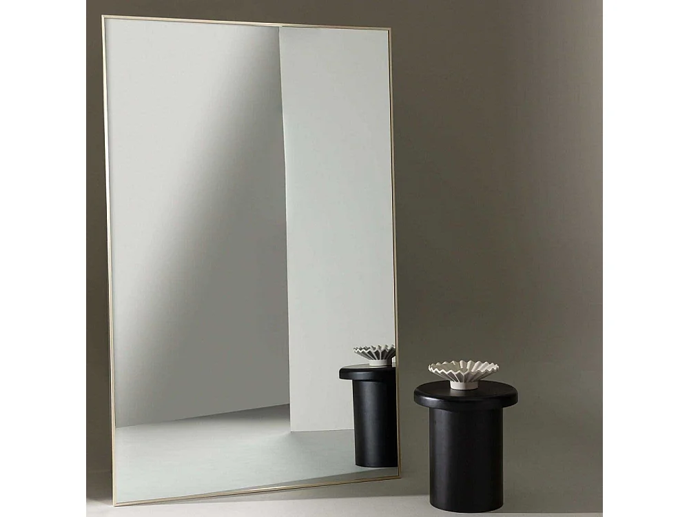 Miroir XL Design "Orlando" 190cm Beige