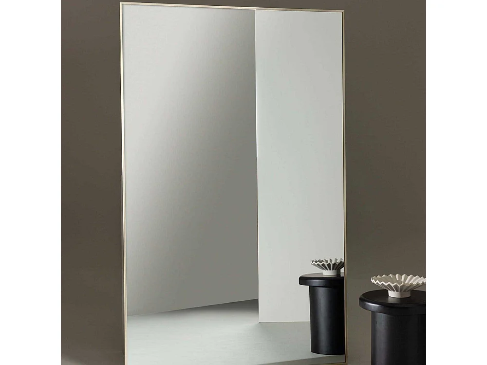 Miroir XL Design "Orlando" 190cm Beige