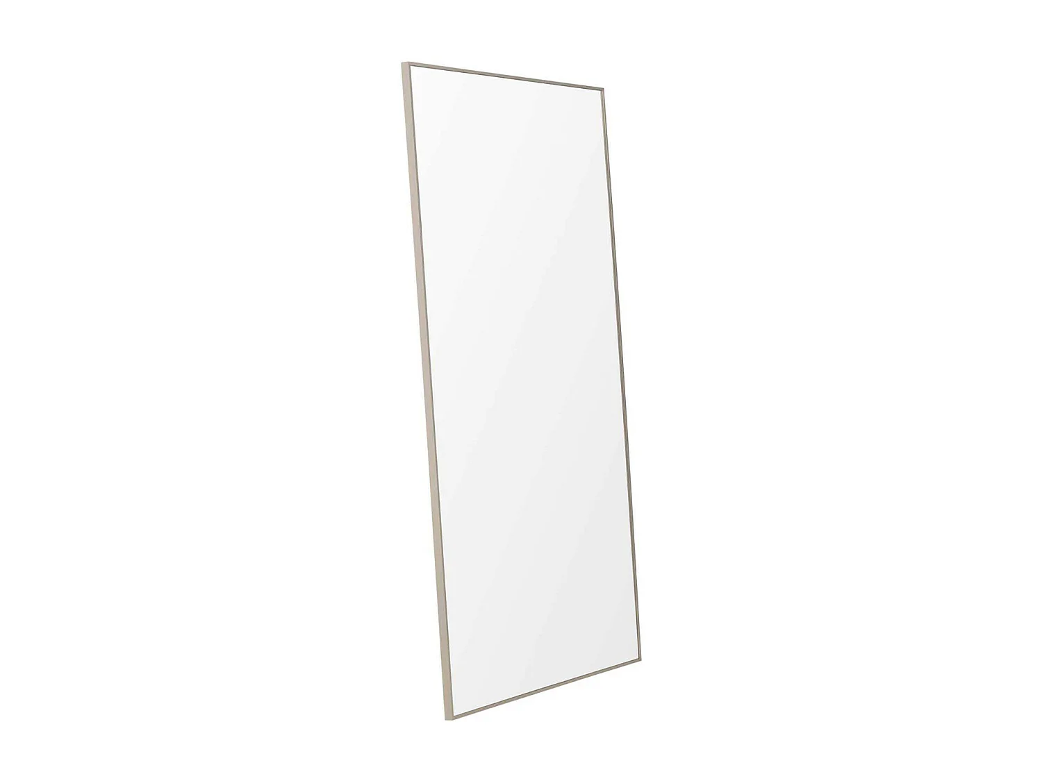Miroir XL Design "Orlando" 190cm Beige