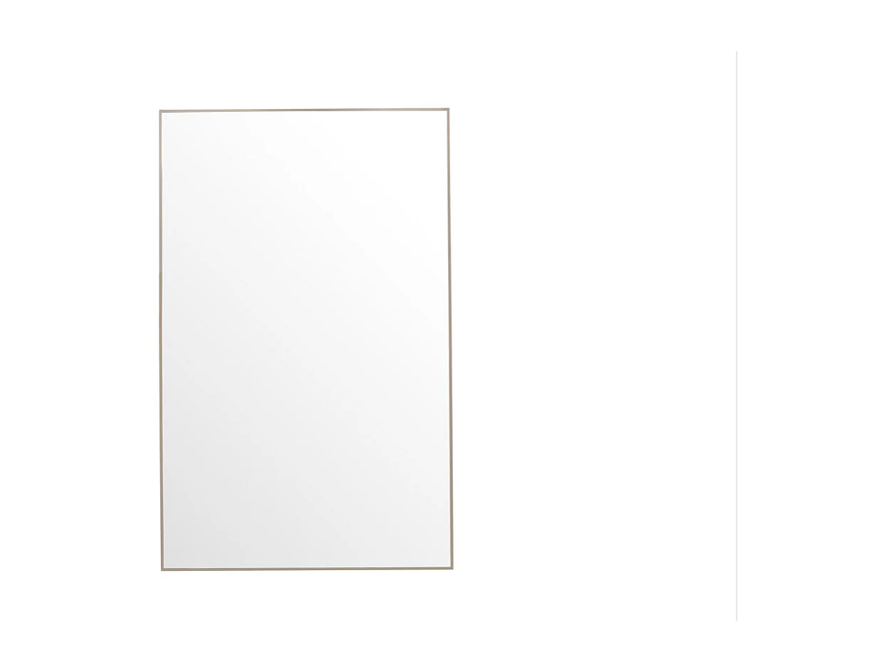 Miroir XL Design "Orlando" 190cm Beige