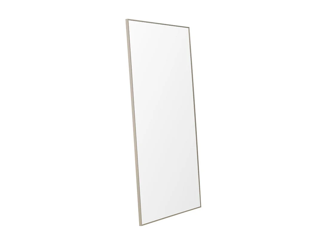 Miroir XL Design "Orlando" 190cm Beige