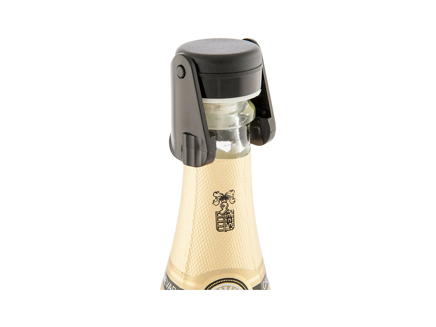 Schwarzer Champagnerkorken Taste von Koala - Bewahren Sie die Frische Ihrer Perlen!